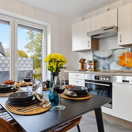 公寓 Svyvo - Cozy Serviced Near Cologne & Bonn 锡格堡